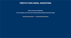 Desktop Screenshot of prefecturanaval.edu.ar